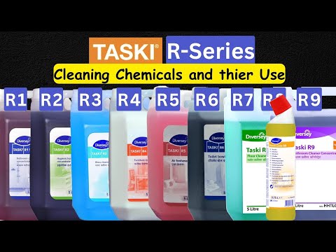 Taski R1 to R9 Cleaning Chemicals Explained | Housekeeping Training Video I Housekeeping Tips