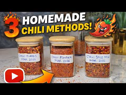 Stop Buying Chili Flakes! Make Your Own at Home | 3 Easy Drying Methods