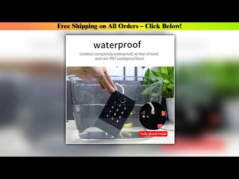 K3/K3F IP67 Waterproof TTLock APP Remote Control Smart Standalone Access Controler RFID Reader