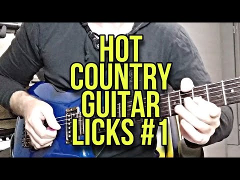 HOT Country Guitar Licks #1