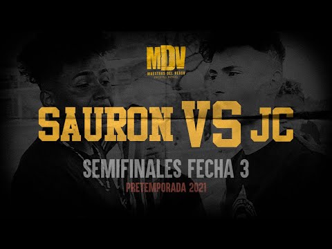 SAURON VS JC - Semifinales F3 (Pretemporada 2021) - Maestros Del Verso