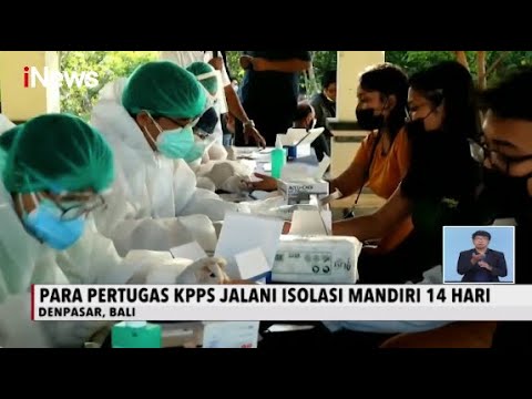 Ribuan Petugas KPPS Denpasar Reaktif COVID-19 Usai Jalani Rapid Test - iNews Siang 19/11