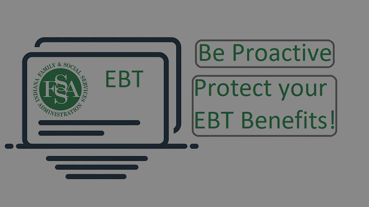 FSSA Indiana video thumbnail about protecting Hoosier Works Benefit Card