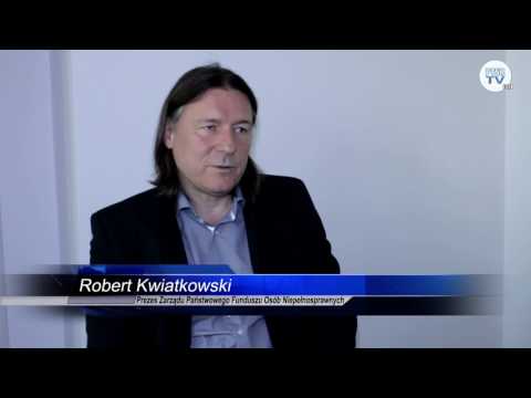 Gość PTSR TV - Robert Kwiatkowski, prezes zarządu PFRON