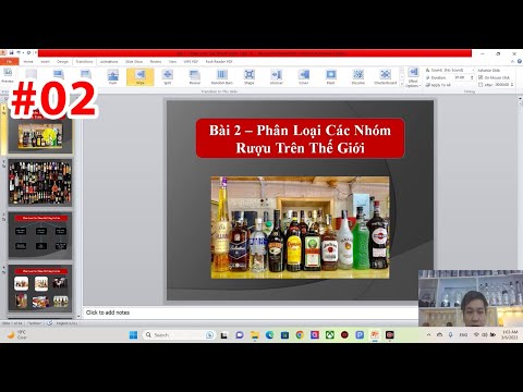 HỌC PHA CHẾ [ KHÓA BARTENDER ] Bài 2 - Phân Loại Rượu & Rượu Rum