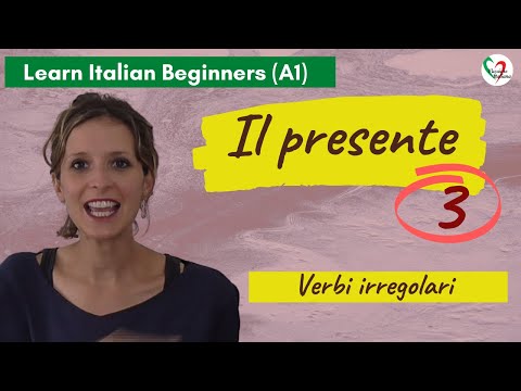 27. Learn Italian Beginners (A1): The present tense (pt 3 - irregular verbs)