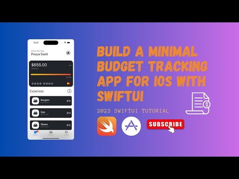 Master Your Finances: Build a Minimal Budget Tracking App for iOS with SwiftUI 2023 SwiftUI Tutorial