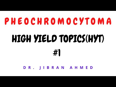 PHEOCHROMOCYTOMA II HIGH YIELD TOPIC 1 II PATHOLOGY LECTURES II ROBBINS 10TH E
