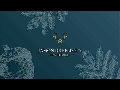 ¿Qué es el jamón de bellota ibérico 50 % raza ibérica?