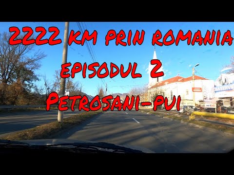 2222km prin ROMANIA Ep.2: PETROSANI - BANITA - PUI
