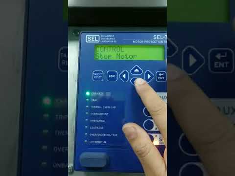 SEL Test relay out put force