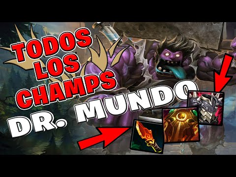 💥 DR.MUNDO se hace TODOS los OBJETIVOS, DRAGONES y NASHORS! S11 💥- DR.MUNDO JUNGLA TEMPORADA 11