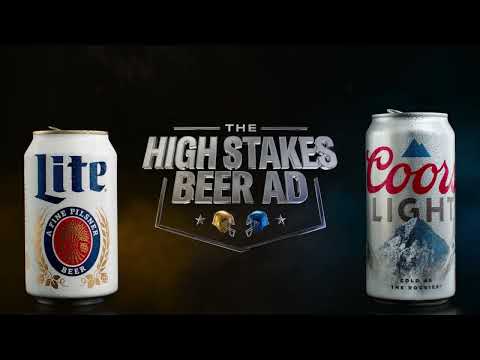 MILLER / COORS: The High Stakes Beer Ad (Superbowl Teaser) (Cannes 2023) (Brand Experience Bronze)