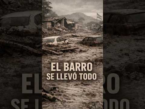 El alud que sepultó Tartagal en 2009.