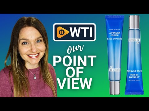 Dr. Brandt Pores No More Luminizer Primer - Blurs The Appearance of Pores and Imperfections - For a Glowing - WTI product video review
