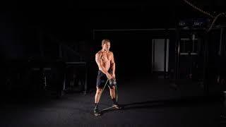 Banded Russian Kettlebell Swings exercise video thumbnail