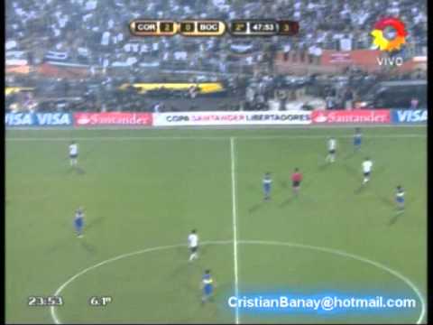 Corinthians 2 Boca 0 Copa Libertadores 2012 Los goles (Radio Continental)