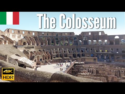 Rome, Italy 🇮🇹 - Inside the Colosseum - 4K Walking Tour in 2022