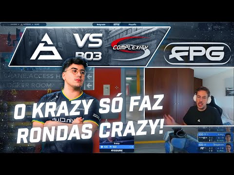 ESTA EQUIPA TEM MUITO FUTURO! | SAW vs COMPLEXITY BO3 | FISSURE Playground 1