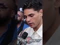 RYAN GARCIA REVEALS HOW HE KNOCKS OUT GERVONTA DAVIS COLD WITH LEFT HOOK!