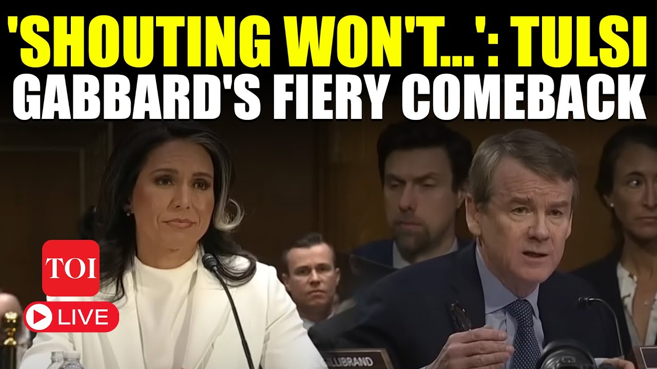 U.S. | 'In Your Dreams...': Tulsi Gabbard Roars With Straight Face | Fiery Comeback In Senate