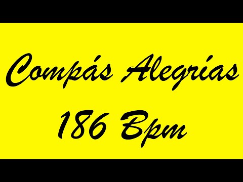 Compás Alegrías 186 Bpm - Bases Flamencas