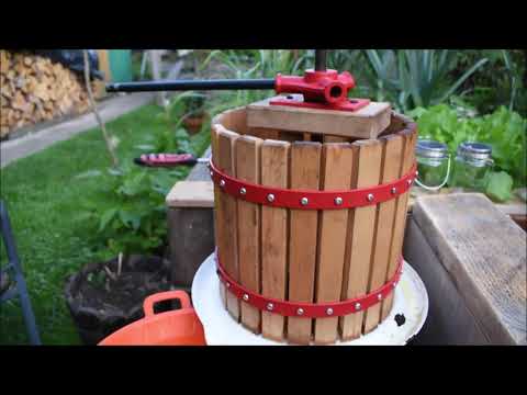 Apfelmost selbst machen - selber mosten