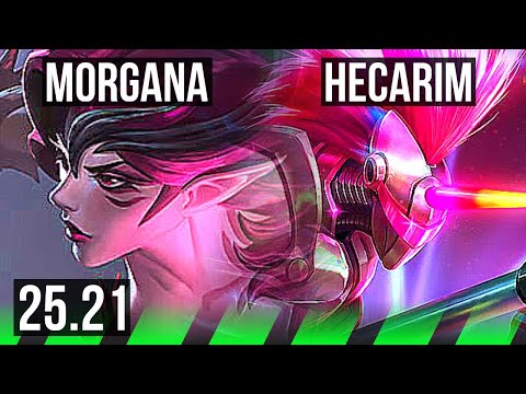 MORGANA vs HECARIM (JGL) | 7/0/19, Godlike | EUW Master | 25.21