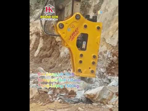 Búa đập thủy lực Jisung jsb 70AD