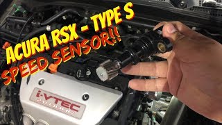 ACURA RSX TYPE S VEHICLE SPEED SENSOR LOCATION