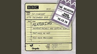 Street Feeling (BBC in Concert: Live at Paris Theatre, 15 December 1979)