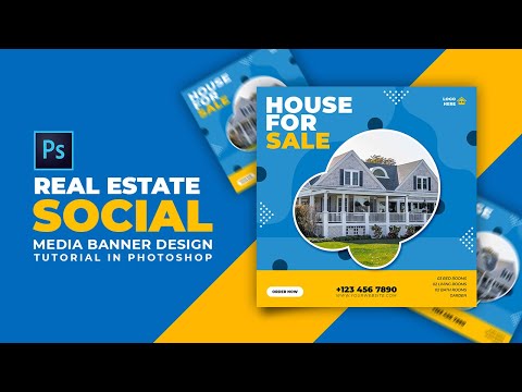How to Design Furniture Social Media Banner Adobe Photoshop Tutorial Speed Art Grafix Mentor