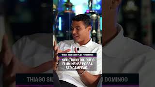 NA TORCIDA PELO FLUMINENSE! Thiago Silva falou sobre suas passagens pelo Tricolor Carioca #shorts