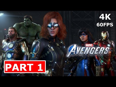 Marvel’s Avengers Gameplay Walkthrough Part 1 [4K 60FPS PC] Deutsch Kein Kommentar Full Game
