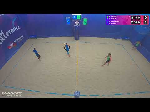 11:05 A. Pasazhin / V. Kushch - Y. Bohdashkin / Y. Sulyma 18.08.2022 | Winners Beach Volleyball