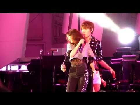 [fancam] Baek Ji Young - My Ear's Candy feat. K. Will @ KMF Hollywood Bowl 2011