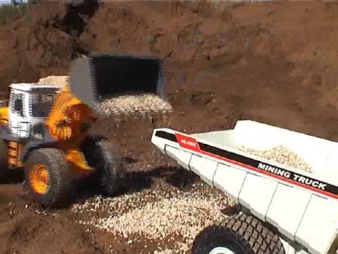 hobby engine mining truck