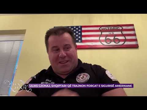 ULIKS GJONAJ SHQIPTARI QË TRAJNON FORCAT E SIGURISË AMERIKANE  04.11.2021