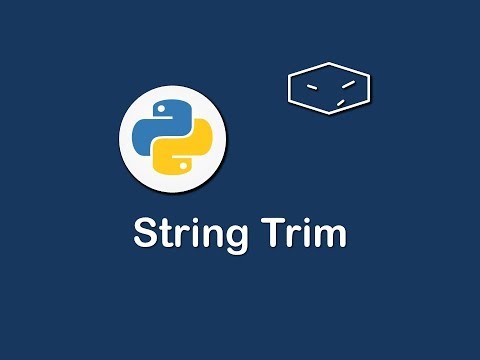 string trim in python 