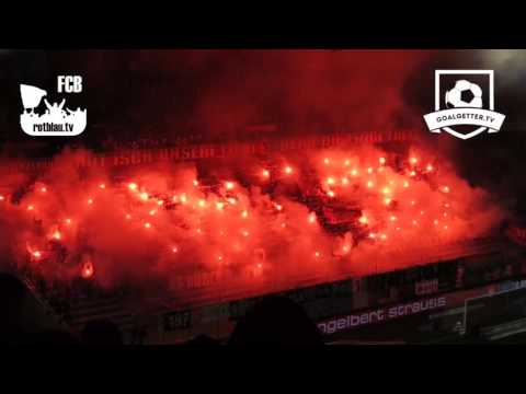 Sa 29.09.2015 - FC Basel - FC Lugano 3:1 - Intro der Muttenzerkurve