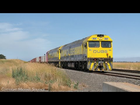 9175 QUBE Ultima Broad Gauge Container Train (9/1/2023) - PoathTV Australian Railways