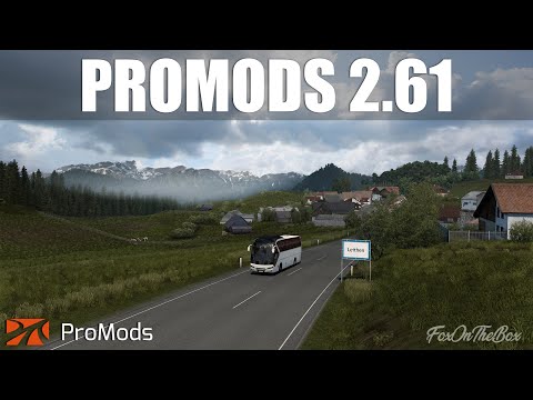 ETS2 1.44 Promods 2.61 Map Mod | Euro Truck Simulator 2 Mod
