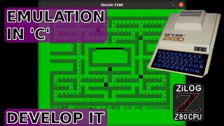 Emulating a Sinclair ZX80 & Z80 CPU Using Only ANSI C