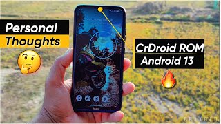 Still Best ROM Ever? CrDroid ROM Android 13 Review and Personal Thoughts 🤔