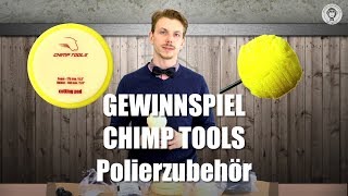 Gewinnspiel: CHIMP TOOLS Hausmarke 2 II Polierschwämme und Polierzubehör II AUTOLACKAFFEN