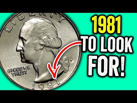 1981 QUARTERS WORTH MONEY - RARE ERROR COINS TO LOOK FOR IN POCKET CHANGE