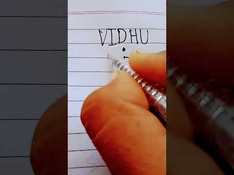 vidhu name logo @logomaster#logo