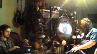 Live ambient duo with tony Gerber lotus drum and gong percussion