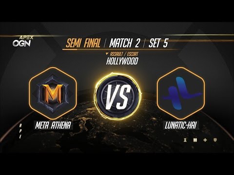 OGN Apex Semi Final META ATHENA VS LUNATIC-HAI map 5