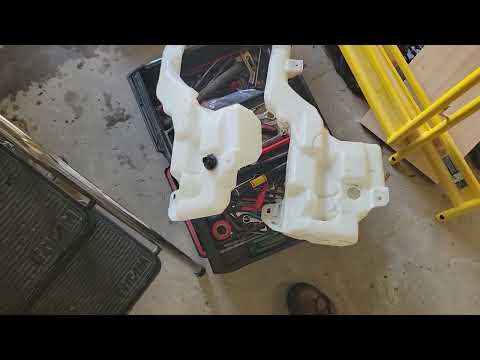 2017 Silverado Windshield Washer Fluid Reservoir Replacement